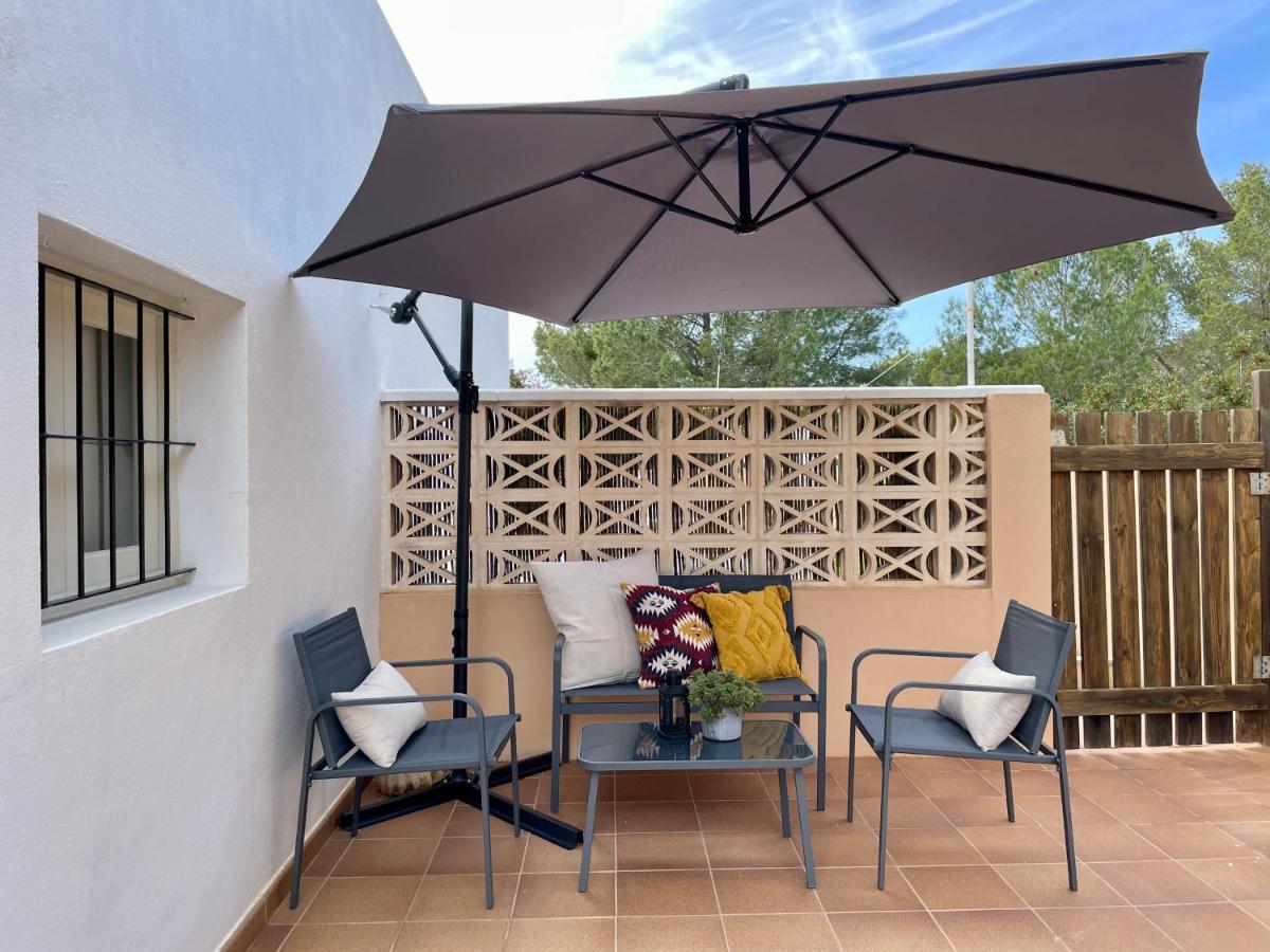 Apartamentos Carabela Bãi biển Bãi biển Playa Migjorn Ngoại thất bức ảnh